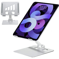Tablet Stand, Adjustable Tablet Holder - Desktop Stand Compatible with iPad, Pro 12.9, Air, Mini, Switch, Samsung Tab A8 A7 & All 7-13.5" Tablets