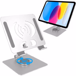Tablet Stand, 360 Rotate Tablet Holder, Desktop iPad Stand Compatible with iPad,Pro, Air Mini, Switch, Samsung Tab A8 A7 S7 S ...