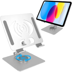 Tablet Stand, 360 Rotate Tablet Holder, Desktop iPad Stand Compatible with iPad,Pro, Air Mini, Switch, Samsung Tab A8 A7 S7 S8 & 7-13.5" Tablets