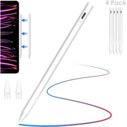 4x Apple Pencil 2nd Generation for iPad, Magnetic Wireless Charge iPad Pencil for Apple iPad Pro 11", Pro 12.9" - Tilt Sensitivity Palm Rejection