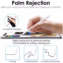 5x Apple Pencil 2nd Generation for iPad, Magnetic Wireless Charge iPad Pencil for Apple iPad Pro 11", Pro 12.9" - Tilt Sensitivity Palm Rejection