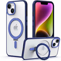 iPhone 14 Pro Stand Case [Fusion Armour Ring] Tough Rugged Protective Magnetic Kickstand Case, Compatible with MagSafe Case f ...