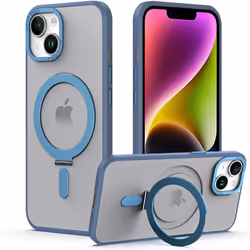 iPhone 14 Pro Max Stand Case [Fusion Armour Ring] Premium Tough Rugged Protective Magnetic Kickstand Case, MagSafe Case for i ...