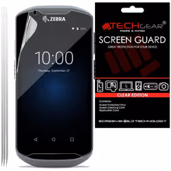 [3 Pack] TECHGEAR Screen Protectors Compatible for Zebra TC52 / TC57 Touch Computer Barcode Scanner , CLEAR LCD Screen Protec ...
