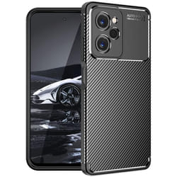 Xiaomi RedMi Note 12 Carbon Fibre Case - Flexible, Shockproof, Ultra Slim, Soft TPU Protective Shell Cover with Carbon Fibre Detailing