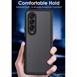 Samsung Galaxy Z Fold 4 Tough Case [Fusion FX] Premium Hybrid Tough Rugged Protective Bumper Case Heavy Duty Protection with Matte Back