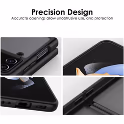 Samsung Galaxy Z Flip 4 Tough Case [Fusion FX] Premium Hybrid Tough Rugged Protective Bumper Case Heavy Duty Protection with Matte Back