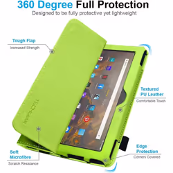 Smart Case Designed For All New Amazon Fire Max 11" (2023 / 13th Generation) Slim PU Leather Folio Smart Stand Case Cover with Hand Strap