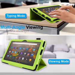 Smart Case Designed For All New Amazon Fire Max 11" (2023 / 13th Generation) Slim PU Leather Folio Smart Stand Case Cover with Hand Strap