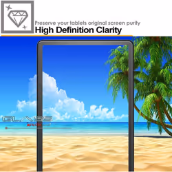 [2 Pack] Tempered Glass Screen Protectors for All New Amazon Fire Max 11" Tablets (2023 / 13th Generation [9H Toughness] [HD Clarity] [No-Bubble]