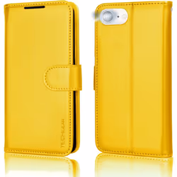 iPhone SE 2022 5G / 2020, iPhone 8/7/6 Leather Wallet Case, Flip Case Cover, Card Holder, Stand, Wrist Strap - PU Leather, Ma ...