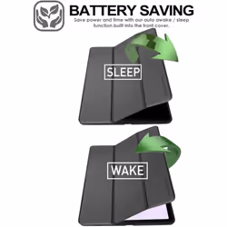 [Smart Case] Slim Stand Cover with Auto Sleep/Wake for Samsung Galaxy Tab S9 Ultra (SM-X910, SM-X916 Series)