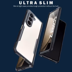 Samsung Galaxy Z Fold 5 Tough Case, Screen Protector Case with Hinge Protection Protective Case Heavy Duty with Built-in Glass Screen Protector