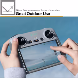 ANTI GLARE GLASS Protector Compatible with DJI RC / DJI RC 2 Controller, MATTE Tempered Glass Screen Protector for DJI RC display of DJI Mini 3 Pro
