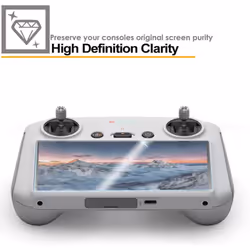 [3 Pack] GLASS Protector for DJI RC / DJI RC 2 Controller, Full Coverage Tempered Glass Screen Protector Cover for DJI RC display of DJI Mini 3 Pro