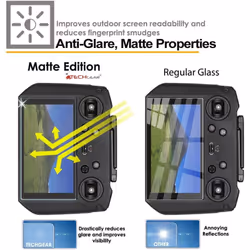 ANTI GLARE GLASS Protector for DJI RC Pro Controller,MATTE Tempered Glass Screen Protector for DJI RC Pro display of DJI Mavic 3, DJI Air 2S