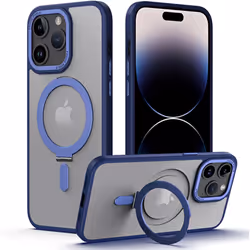 iPhone 15 Pro Max Stand Case [Fusion Armour Ring] Premium Hybrid Tough Rugged Protective Magnetic Kickstand Case, Compatible  ...