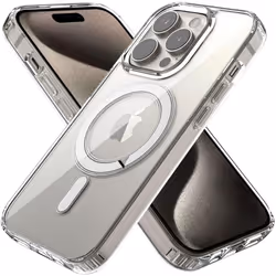 Apple iPhone 15 Pro Magnetic Case - Shockproof, Anti-Scratch, Slim & Light, Hybrid Drop Protection, Gel Bumper & Clear Hard B ...