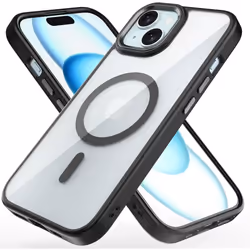 iPhone 15 Plus 6.7" Tough MagSafe Case [Magnetic Fusion] Premium Tough Rugged Protective Case Slim Heavy Duty Protection with ...