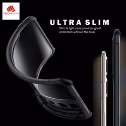 [Fusion Armour Case] Premium Hybrid Tough Heavy Duty, Clear Back, Bumper Case for Honor 90 5G