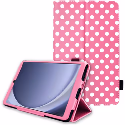 [Folio Case] Smart Cover Stand with Auto Sleep/Wake & Hand Strap for Samsung Galaxy Tab A9 8.7" (SM-X110 / SM-X115)