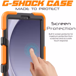 [G-SHOCK Case] Heavy Duty Long Survival Screen Protector Case for Samsung Galaxy Tab A9 8.7" (SM-X110 / SM-X115)
