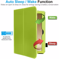 [Folio Case] Smart Cover Stand with Auto Sleep/Wake & Hand Strap for Samsung Galaxy Tab A9 Plus 11" (SM-X210 / SM-X215)