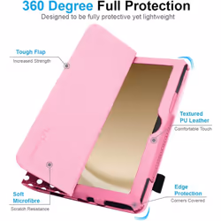 [Folio Case] Smart Cover Stand with Auto Sleep/Wake & Hand Strap for Samsung Galaxy Tab A9 Plus 11" (SM-X210 / SM-X215)
