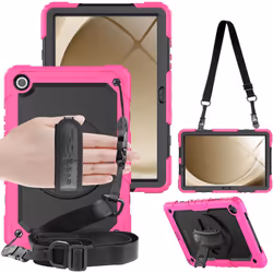 [UTILITY Case] Full Body Shockproof Case with Stand, Hand & Shoulder Strap for Samsung Galaxy Tab A9 Plus 11" (SM-X210 / SM-X ...