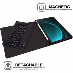 [Strike Folio] Keyboard Case for Samsung Galaxy Tab S9 FE 10.9" (SM-X510, SM-X516 Series)