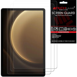 [3 Pack] Samsung Galaxy Tab S9 FE 10.9" (SM-X510, SM-X516 Series) Clear Film Screen Protectors