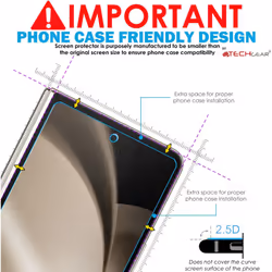 Samsung Galaxy Z Fold 4 Tempered Glass Screen Protectors
