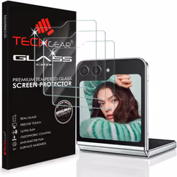 [3 Pack] Samsung Galaxy Z Flip5 Tempered Glass Screen Protectors