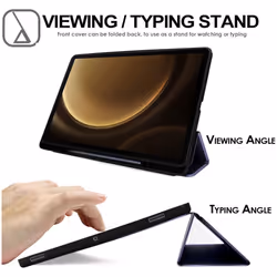 [Smart Case] Slim Stand Cover with Auto Sleep/Wake for Samsung Galaxy Tab S9 FE Plus 12.4" (SM-X610 / SM-X616)