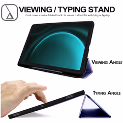 [Smart Case] Slim Stand Cover with Auto Sleep/Wake for Samsung Galaxy Tab S9 FE Plus 12.4" (SM-X610 / SM-X616)