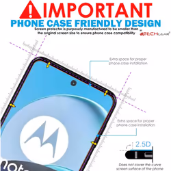 [2 Pack] Motorola Moto G14 Tempered Glass Screen Protectors