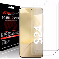 [3 Pack] Samsung Galaxy S24 5G Clear Film Screen Protector