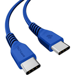 USB C to USB C Charger Cable 60W STRONG Fast Charging Type C Data Lead for iPhone 15, iPad Pro 12.9, MacBook Pro, Samsung S24/S22/A04s, Pixel 8 [30CM]