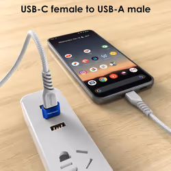 USB C to USB C Charger Cable 60W STRONG Cable Fast Charging Data Lead for iPhone 15, iPad Pro, Samsung S24, Pixel 8 - 6Pack 0.3M+1M+2M+3M+2x Adapter