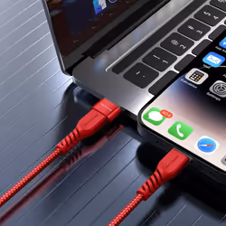 USB C to USB C Charger Cable 60W (1M+1M+Adapter) STRONG Cable Fast Charging Data Lead iPhone 15, iPad Pro 12.9 2022, MacBook Pro, Samsung S24/A15/A25