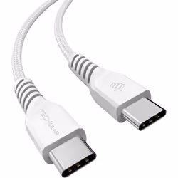 USB C to USB C Charger Cable 60W STRONG Fast Charging Type C Data Lead for iPhone 15, iPad Pro 12.9, MacBook Pro, Samsung S24 ...