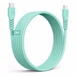 USB C to USB C Charger Cable 60W STRONG Fast Charging Type C Data Lead for iPhone 15, iPad Pro 12.9, MacBook Pro, Samsung S24 ...