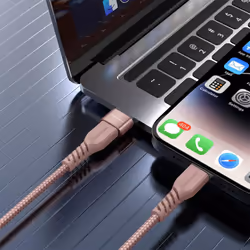 USB C to USB C Charger Cable (30CM+30CM+Adapter) 60W STRONG Cable Fast Charging Data Lead iPhone 15, iPad Pro 2022, MacBook Pro, Samsung S24/A14