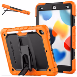 [ArmourSHIELD Case] Full Body Tough Rugged Case with Folding Stand & Screen Protector For Apple iPad 10.2" 2021/2020/2019 [9t ...