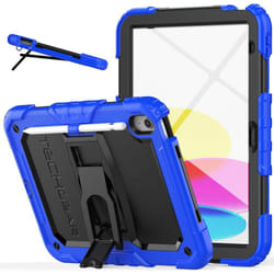 [ArmourSHIELD Case] Full Body Tough Rugged Case with Folding Stand & Screen Protector For Apple iPad 10 2022 / iPad 10th Generation 10.9"