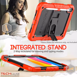 [ArmourSHIELD Case] Full Body Tough Rugged Case with Folding Stand & Screen Protector For Apple iPad 10 2022 / iPad 10th Generation 10.9"