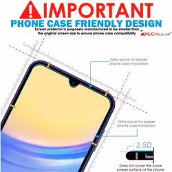 [3 Pack] Samsung Galaxy A15 5G Tempered Glass Screen Protectors