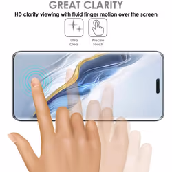 [Screen Angel Edition] Case Friendly Screen Protector [Bubble Free] [FULL Screen Coverage] HD Clear Flexible TPU Film For Honor Magic 6 Pro 5G