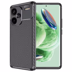 [CarbonFlex Case] Premium Shockproof Soft Slim Cover with Carbon Fibre Effect For Xiaomi Redmi Note 13 Pro Plus 5G