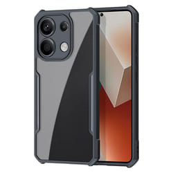 [Fusion Armour Case] Premium Hybrid Tough Heavy Duty, Clear Back, Bumper Case for  Xiaomi Redmi Note 13 5G